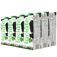Laciate 艾鲜 高温灭菌脱脂牛奶 1L*12盒