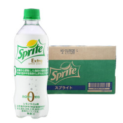 Coca Cola 雪碧 Extra 零脂肪 470ml*24瓶 日本版 *2件 +凑单品