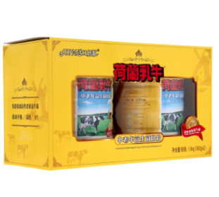 荷兰乳牛 中老年益生菌奶粉1.8kg礼盒