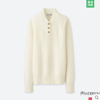 UNIQLO 优衣库 JWA PJ 404868 军旅式 女士针织衫