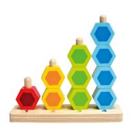 Hape E0504 数字堆堆乐 儿童木制益智玩具
