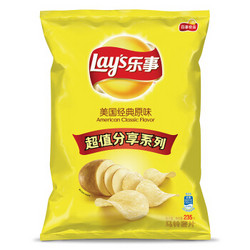 Lay’s 乐事 美国经典原味薯片 235g *11件