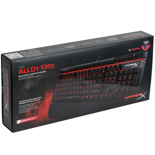 极度未知HyperX Alloy Elite 阿洛伊 精英版 104键 有线机械键盘