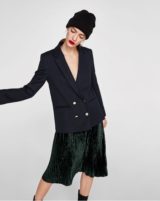 zara 08196810401 女士西装外套