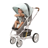 Pouch 帛琦 P35 高景观可折叠婴儿推车 可坐可躺