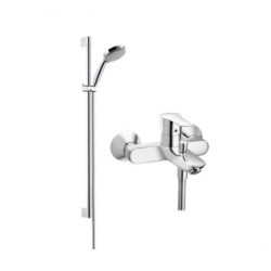 Hansgrohe 汉斯格雅 28537007+71242007 柯洛玛 100节水型淋浴龙头花洒套装