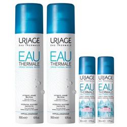 依泉（Uriage）舒缓保湿喷雾套装（300ml*2+50ml*2）+凑单品