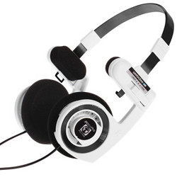 KOSS PORTA PRO White 头戴式便携超重低音耳机 雪地白/天空蓝/中国红 特价188元 买两件折合138元