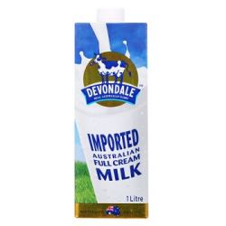 Devondale 德运 全脂牛奶 1L*10 整箱装