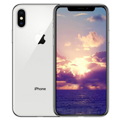 Apple 苹果 iPhone X移动联通电信4G手机 银色 官方标配 64G