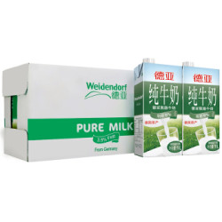 Weidendorf 德亚 脱脂牛奶 1L*12盒