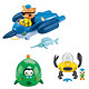海底小纵队 （Octonauts） 益智玩具 舰队组合装 CHJ04＋凑单品+凑单品