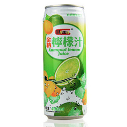 Hamu 台湾金桔柠檬汁饮料 490ml