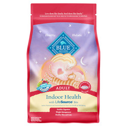Blue Buffalo 蓝馔 生命保护配方 室内三文鱼糙米成猫粮 15磅