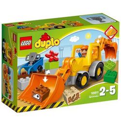 乐高 得宝系列 2岁-5岁 挖掘装载车 10811 益智 儿童 积木 玩具LEGO