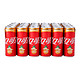 限地区：可口可乐（Coca-Cola）姜味可乐汽水330ml*24听 整箱 *5件
