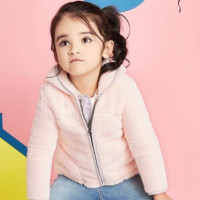 0点开始:Old Navy 老海军 775195-1 女童连帽外套
