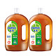 绝对值：Dettol 滴露 消毒液 1.8L*2瓶   *3件