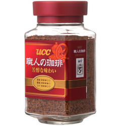 UCC 悠诗诗 职人大师咖啡红标 瓶装 90g