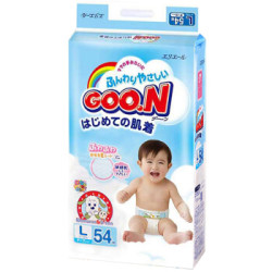 GOO.N 大王 维E系列 婴儿纸尿裤 L54片 *6件