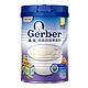 嘉宝 (Gerber） 钙铁锌营养米糊米粉225g罐装1阶段活性益生菌+益生元 *2件+凑单品
