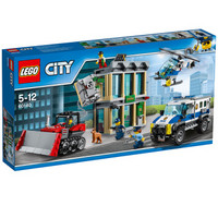 ￼ LEGO 乐高 城市系列 60140 推土机抢银行