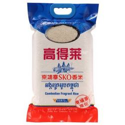 高得莱 柬埔寨SKO香米 原包进口 大米纯度≥90% 5KG *4件