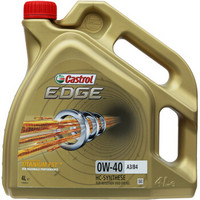 11日0点、前1小时：Castrol 嘉实多 EDGE 极护 0W-40 A3/B4 全合成机油 4L