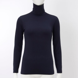 优衣库 UNIQLO 优衣库 HEATTECH 172168 女士两翻领T恤