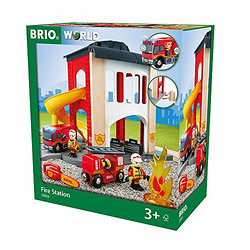 BRIO World 消防救援系列 33833 声光救援中央消防署 +凑单品