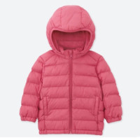 双11预告：优衣库 UNIQLO 优衣库 WARM PADDED 400385 儿童拉链连帽外套