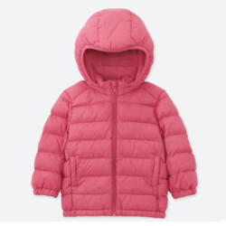 优衣库 UNIQLO 优衣库 WARM PADDED 400385 儿童拉链连帽外套