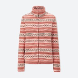 优衣库 UNIQLO 优衣库 403344 女款印花摇粒绒茄克