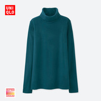 双11预告：优衣库 UNIQLO 优衣库 HEATTECH 172168 女士两翻领T恤