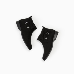 ZARA 13238203040 女童蝴蝶结饰短靴 