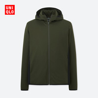 双11预告：优衣库 UNIQLO 优衣库 404524 男士DRY-EX拉链连帽开衫
