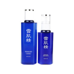 SEKKISEI 雪肌精 亮白淡斑水乳套装+施巴 药妆橄榄油洁面皂 150g