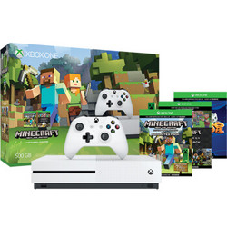 微软（Microsoft）Xbox One S 500GB家庭娱乐游戏机《我的世界》同捆限定套装11.11