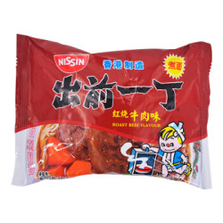 出前一丁（NISSIN）香港方便面红烧牛肉味 100g *59件
