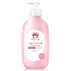 Baby elephant 红色小象 儿童洗发沐浴二合一 530ml