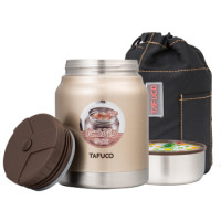 TAFUCO 泰福高 T-2016 焖烧壶 赠便携布包 香槟色 500ml *2件