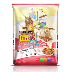 Friskies 喜跃 幼猫粮鸡肉鱼肉牛奶和菠菜味全价猫粮 10kg*2件