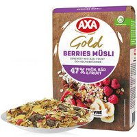 AXA 进口水果麦片即食早餐冲饮谷物 47%浆果水果燕麦片725g