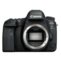 历史低价：Canon 佳能 EOS 6D Mark II 全画幅单反相机 单机身