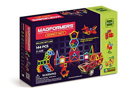 MAGFORMERS 麦格弗 磁力片Smart set 智能套组 144片装