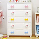 IRIS爱丽思 Hellokitty密闭柜收纳柜KMG-724/725 白色 五层 73*44*102.5cm +凑单品