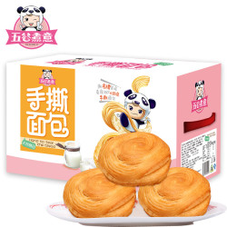 五谷煮意 手撕面包整箱756g