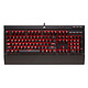CORSAIR 美商海盗船 K68 机械键盘 红轴红光