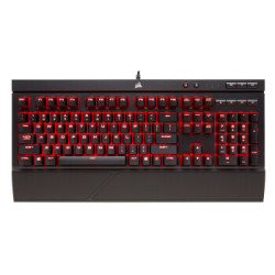  CORSAIR 美商海盗船 K68 机械键盘 红轴红光 