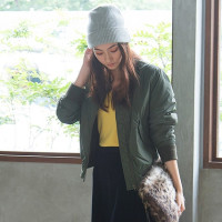 优衣库 UNIQLO 优衣库 400706 MA-1 女士军旅式茄克